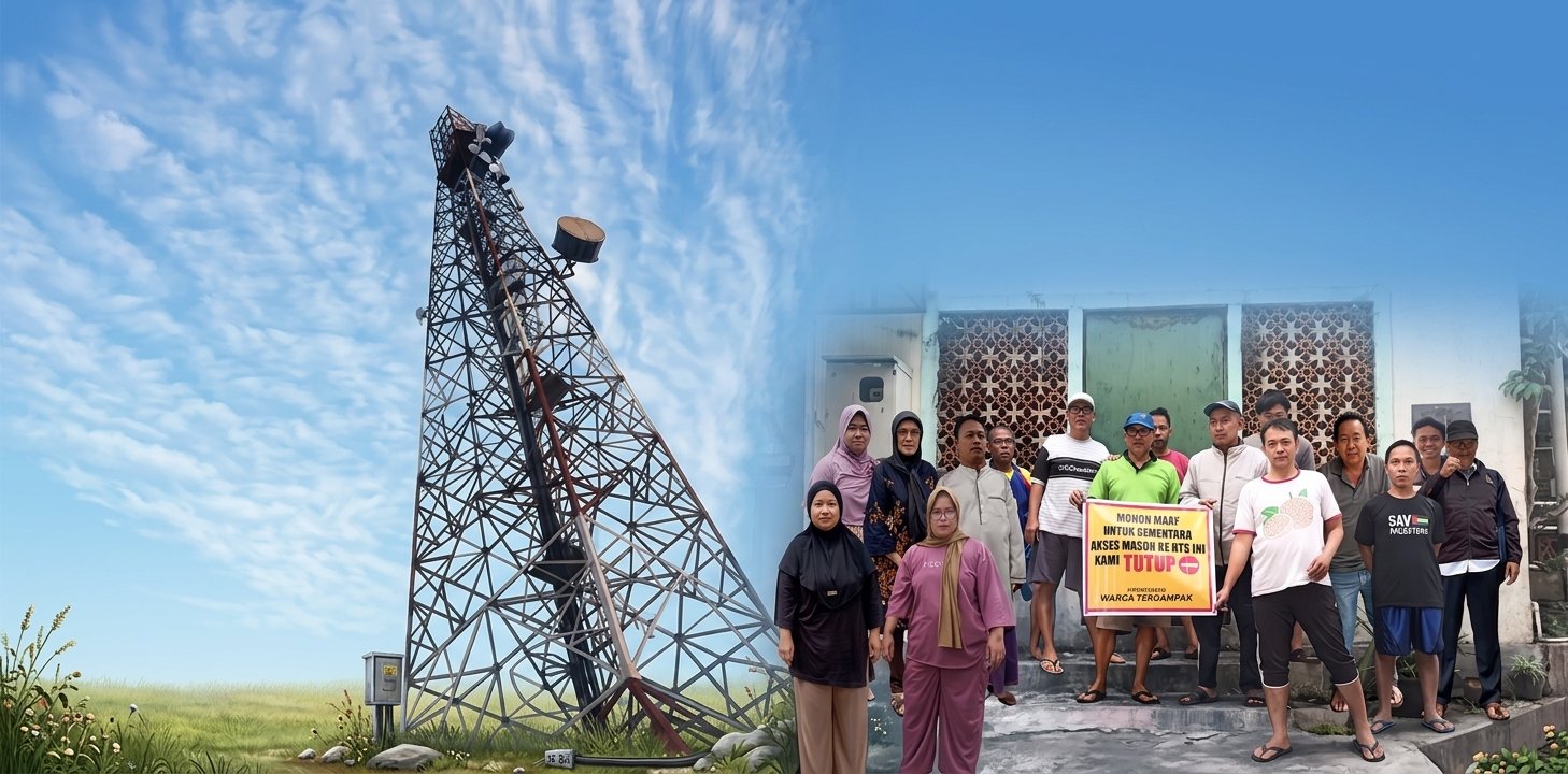 11 Tahun Diduga Beroperasi Tanpa SLF, Warga Sukapada Desak Pemkot Bandung Segel Menara BTS Mitratel: “Jangan Tunggu Korban Berjatuhan!