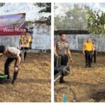 Kapolda NTB Bersama Forkopimda Tanam Pohon di Lanud ZAM, Perkuat Gerakan Green Policing