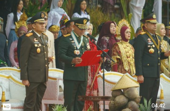 Polda Jabar Hadiri Peringatan HUT ke-81 TNI di Pusenif TNI AD, Perkuat Kolaborasi dan Komunikasi