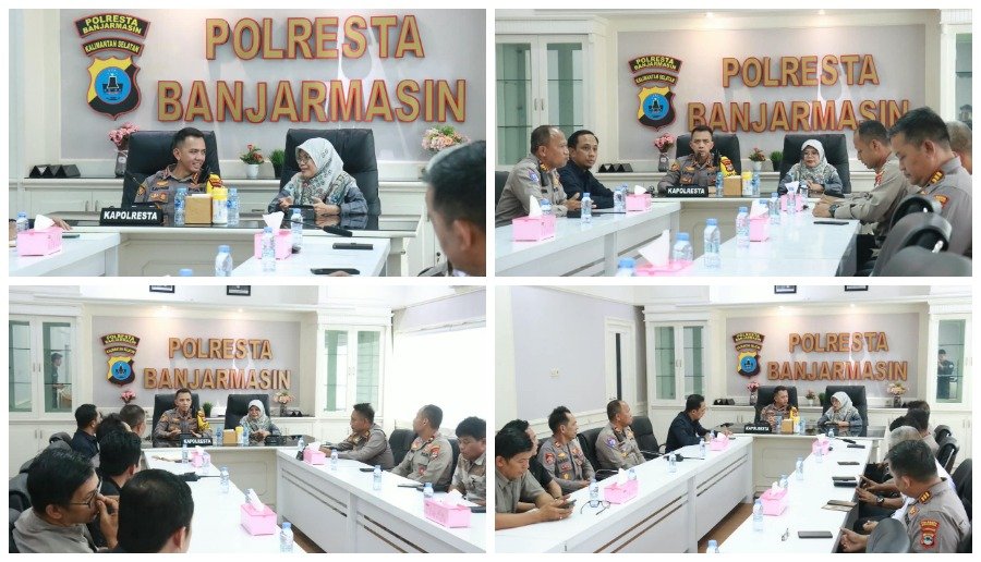 Polresta Banjarmasin dan Pengadilan Negeri Satukan Langkah, Perkuat Sinergi Penegakan Hukum