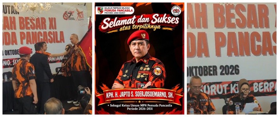Ormas MPC Pemuda Pancasila se- Jawa Barat Dukung Kembali KPH. H. Japto S. Soeryo Soemarno, SH Jadi Ketum