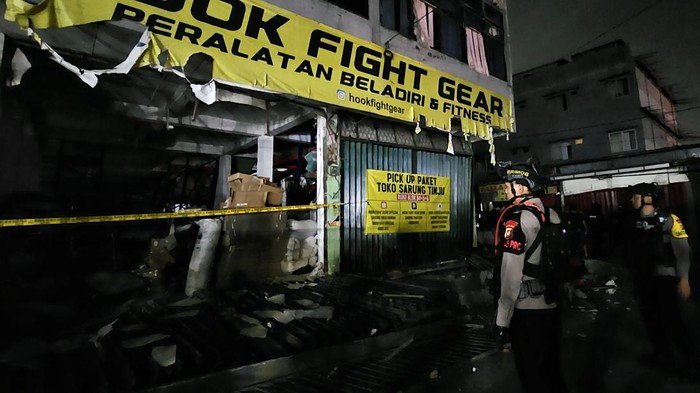 Ledakan Gas Guncang Pasar Cimanggis Tangsel, Dua Orang Tewas dan Belasan Luka-luka