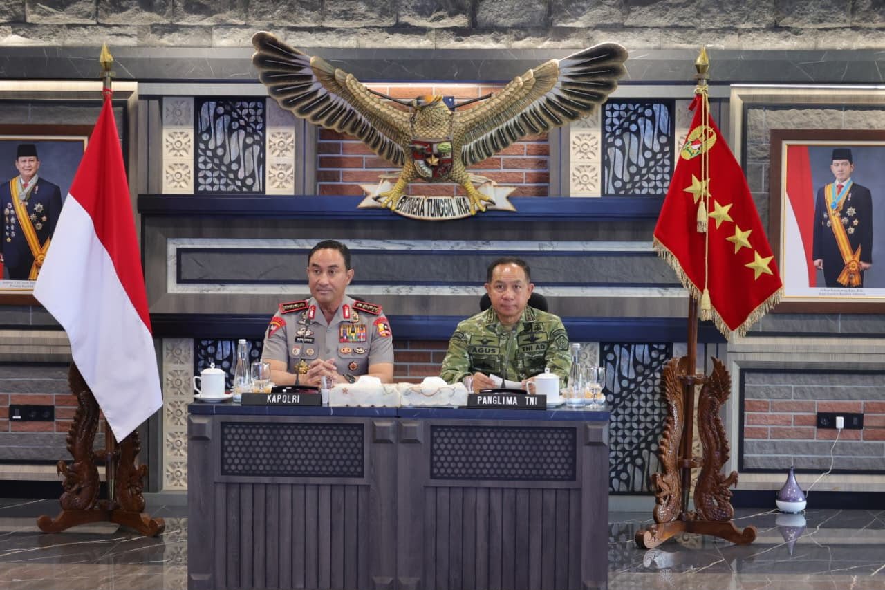 Perkuat Sinergi dan Soliditas TNI-Polri: Kapolri Silaturahmi ke Panglima TNI Bahas Penanganan Narkoba, Kejahatan Siber, hingga Ketahanan Pangan
