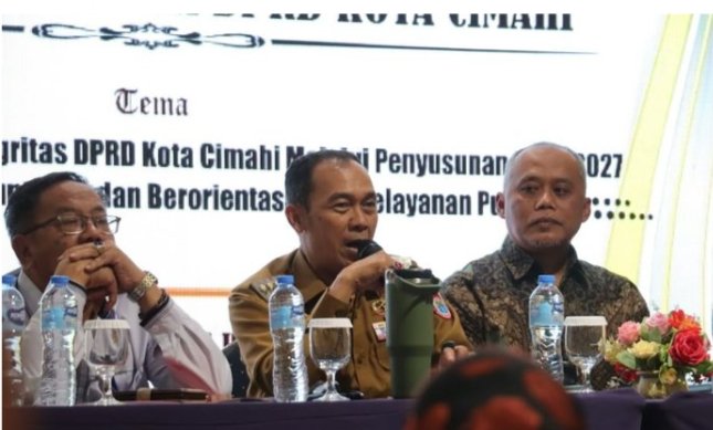 Walikota Cimahi Hadiri Bimtek DRPD Bersama Forkopimda
