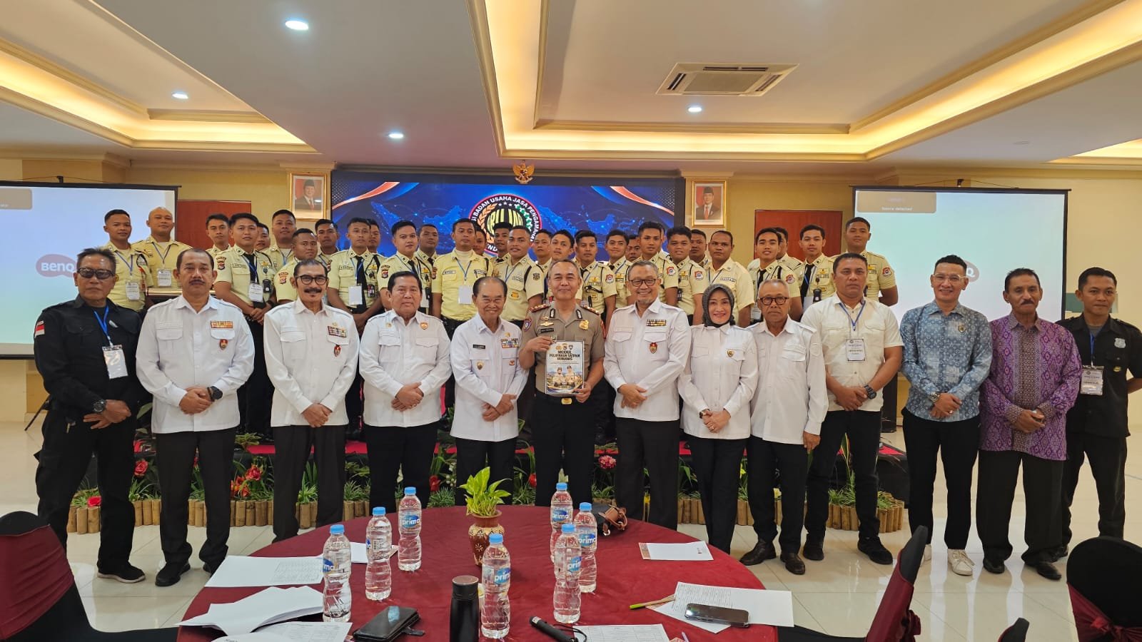 Polda NTB Dorong Satpam Lebih Profesional dan Humanis Lewat Sosialisasi Modul Sapa Satpam