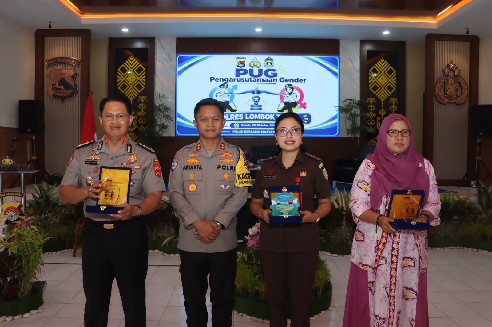 Karorena Polda NTB Tekankan Pengarusutamaan Gender Berbasis Kebutuhan dan Anggaran Tepat Sasaran